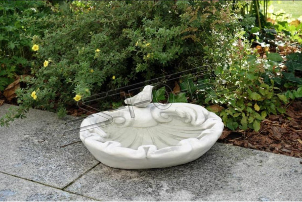 Statua di design per decorazione da giardino per uccelli.