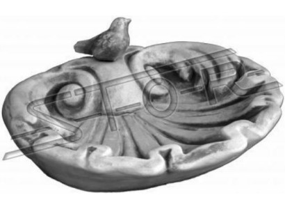 Statua di design per decorazione da giardino per uccelli.