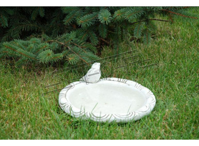 Statua d'uccelli abbeveratoio scultura design figura statua giardino decorazioni statue.