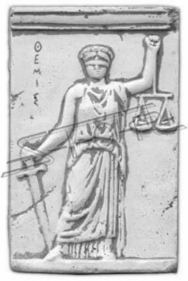 Rilievo murale Rilievo Murale Dipinto Immagine Immagini Giustizia Decorazione Giustizia Dipinto