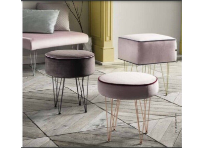 Pouf otomano sgabello sedile sgabello appendiabiti sgabello rotondo sgabello imbottito