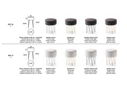 Pouf otomano sgabello sedile sgabello appendiabiti sgabello rotondo sgabello imbottito