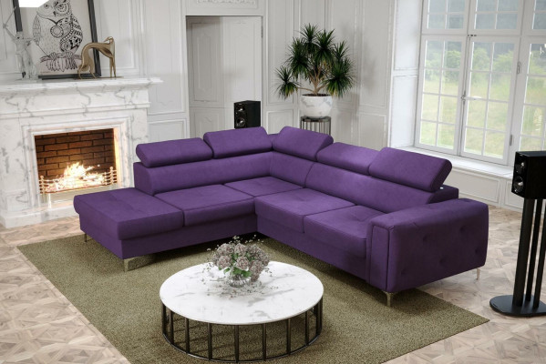 Design divano ad angolo a L Lusso imbottitura divano da soggiorno morbido stile divani nuovi
