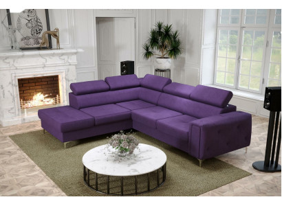 Design divano ad angolo a L Lusso imbottitura divano da soggiorno morbido stile divani nuovi