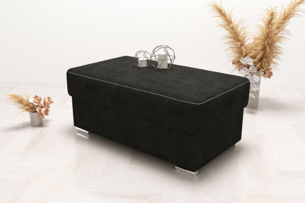 Mobili Casa Panche Seduta Tessile Verde Design Pouf Sgabello Pouf Imbottito Pediera