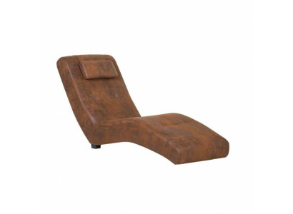 Chaise longue Poltrona relax Divano da salotto Chesterfield Divano Letto Tessile