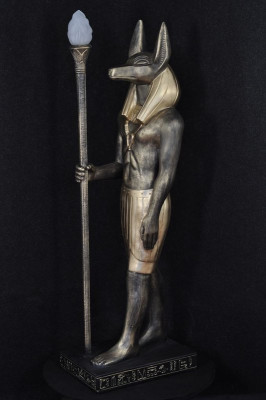 Disegno della figura egiziana Statua Scultura Figure Sculture Decorazione Nuovo P2875x1335