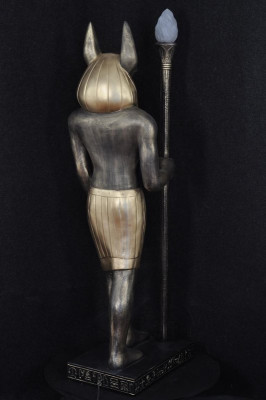 Disegno della figura egiziana Statua Scultura Figure Sculture Decorazione Nuovo P2875x1335