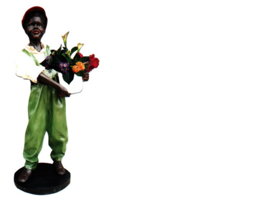 Design fioraio figura statua scultura figure sculture decorazione 7059