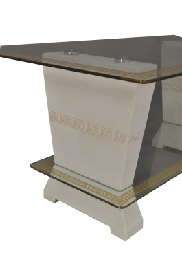 Design Medusa Tavolino in vetro Tavolo Tavolini Tavolini da salotto Classico XXL Nuovo