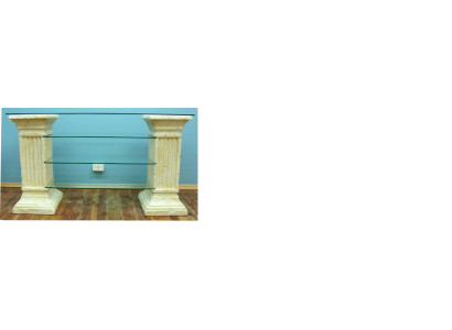 Design Vetrina Scaffale di Vetro Colonna Armadio Vetrine Scaffali Armadio Soggiorno 1849