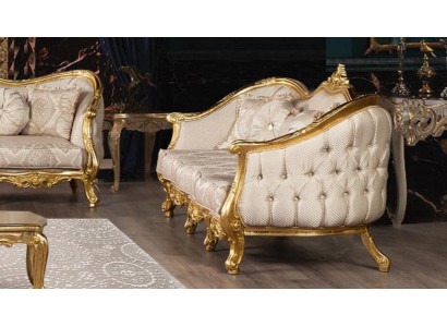 Barocco set di divani 3+1+1 posti Chesterfield divano divani poltrona sedute set