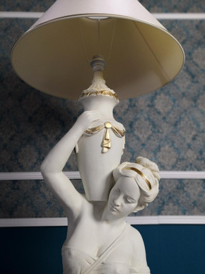 Lampada da terra soggiorno Lampada da terra Lampada design XXL Figura scultura Nuova