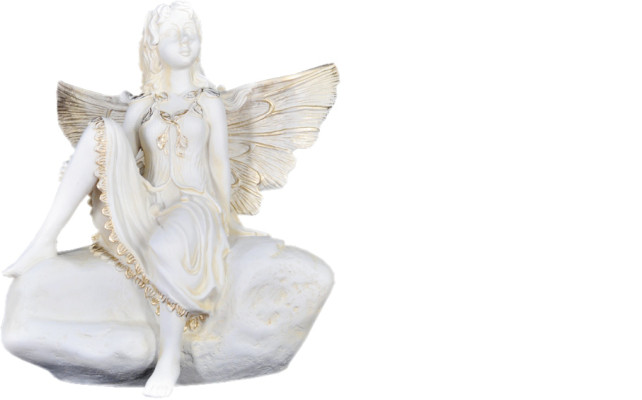 Scultura dell'angelo Statue delle figure delle sculture degli angeli dell'angelo di decorazione 0671