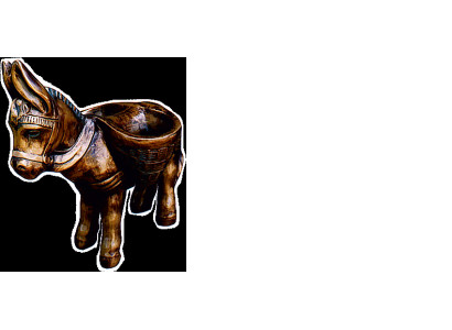 Design Asino Statua Scultura Figure Sculture Decorazione Decoro Nuovo 3004