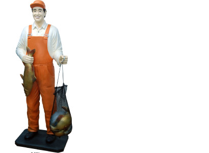 Design Fischer Figur Statua Scultura Figure Sculture Decorazione Deco 5661 Nuovo