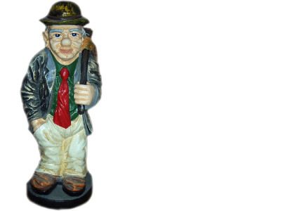 Design nonno figura statua scultura figure sculture decorazione deco 5663
