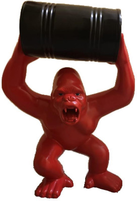 Disegnatore Scimmia-Gorilla Statua Moderne Figurine Statue Decorazione Giardino Nuovo