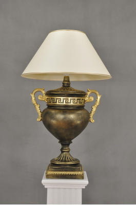 Medusa Lampada Lampada da tavolo Luce Illuminazione classica Lampade da tavolo XXL 84cm Nuovo