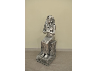 Statua del faraone egiziano Scultura Statuetta Sculture Decorazioni Decorazione Figura 117cm