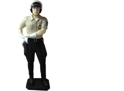 Design Polizist Figur Statue Skulptur Figuren Skulpturen Dekoration Deko 5682  Design Poliziotto Figura Statua Scultura Figure Sculture Decorazione Decoro 5682