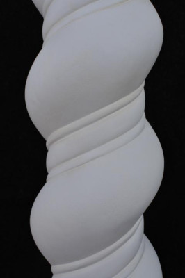 Colonna Medusa stile Meandro, colonna decorativa, statua colonne stand Barocco 100cm Nuovo 1017