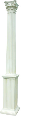 313 cm XXL Grande colonna Stile antico greco antico Ristorante Caffè