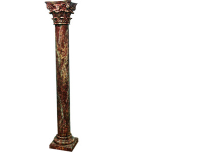 XXL Colonna Greca Stile Antico Design Colonne Lussuose Nuove 210 cm Grande Nuovo