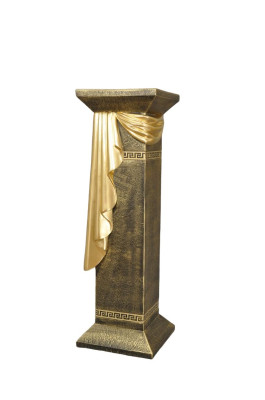 Colonna di medusa Colonne romane Statua di marmo in piedi in piedi Decoro Decorazione 1087