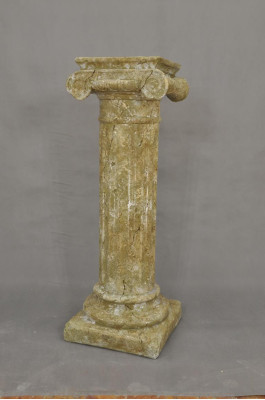 Colonna di Medusa - Colonne romane - Scultura in marmo - Decorazione statuaria - Supporto decorativo 1639