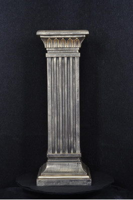 Colonna di Medusa statua colonna romana in marmo figura decorativa supporto 1050