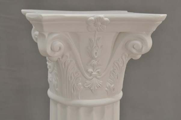 Medusa Colonna Colonne Romane Scultura in marmo Figura Decorazione Supporto 1060