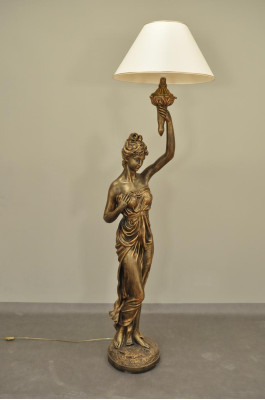 Scultura lampada da terra design XXL Lampada da terra Stand Light Living Room Lights 183cm