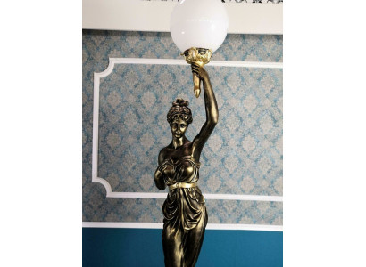Designer XXL Grande Statua Lampada Lampada da terra Lampada da terra Luci Lampada 227cm