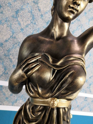 Designer XXL Grande Statua Lampada Lampada da terra Lampada da terra Luci Lampada 227cm