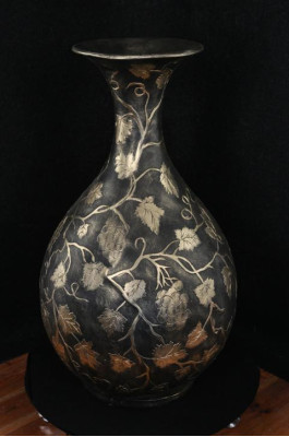 Design Fiori Vaso Decorativo XXL Vaso Vasi Fatto a Mano Kelch Trofeo 0856