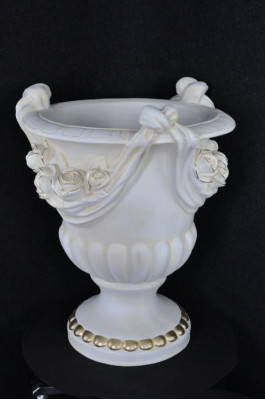 Design Fiori Vaso Decorativo XXL Vaso Vasi Artigianato Decorativo Calice Coppa 0857