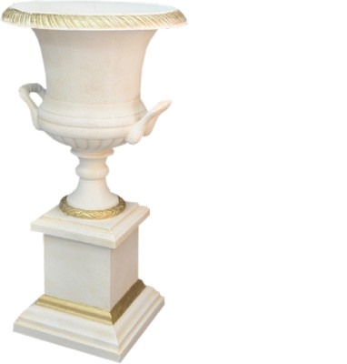 XXL decorazione classica per soggiorno, stile antico, vaso decorativo, statue, scultura