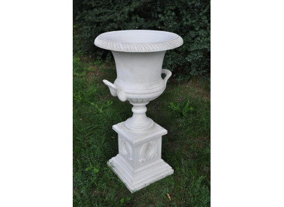 Vaso XXL Design Fioriera Vasche Ciotola Decorazione da Pavimento Decorazione sulla Colonna Nuovo