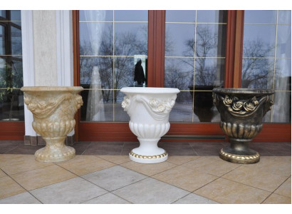 XXL Decorazione classica per soggiorno in stile antico vaso statuetta 0915 nuovo