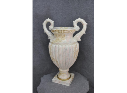 Design Vaso da fiori Trofeo Calice Vasi Ciotole XXL Ciotola a base in stile romano Nuovo