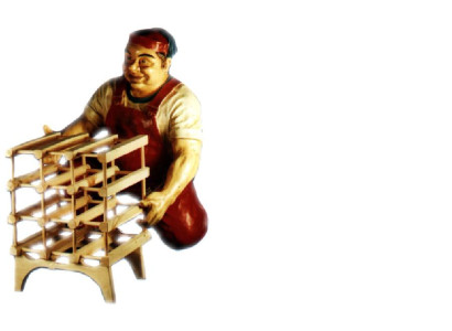 Design Vignaiolo Statua Scultura Figure Sculture Decorazione 5608 Nuovo