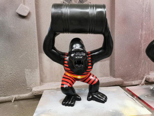 Designer Statua Figura Moderne Statue Decorazioni Decorativi Scimmia Giardino Nuovo