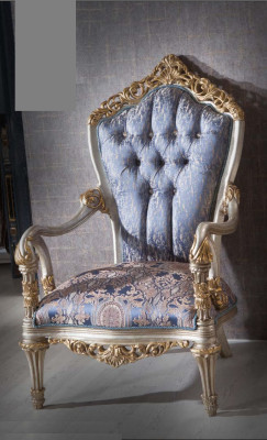 Divano barocco Chesterfield 3+1 posti tavolino set di divani imbottiti mobili.