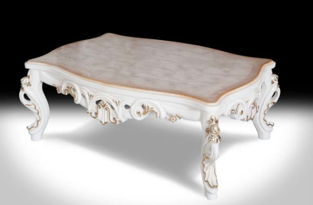 Tavolino da salotto Tavolo Design Tavolino 130x80 Tavolini Tavoli Barocco