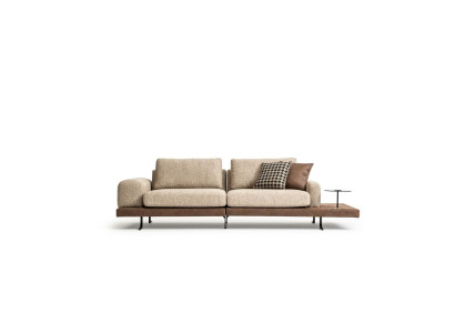 Quattro posti superficie salotto divano imbottito tessuto moderno stile