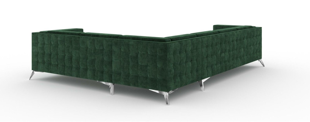 Tessuto Divano ad angolo Moderno Design Moderno Nuovo