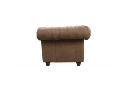Chesterfield Set di divani 3+1+1 in tessuto per divani completo.