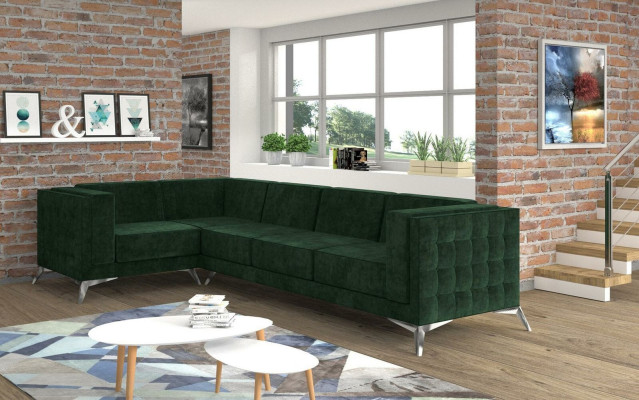 Divano ad angolo Divano Divano Imbottiti Forma a L Divano componibile Salotto Set di divani Decorazioni divani