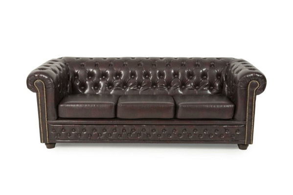 Divano in pelle, set di divani 3+2+1 posti, divano imbottito, divano.